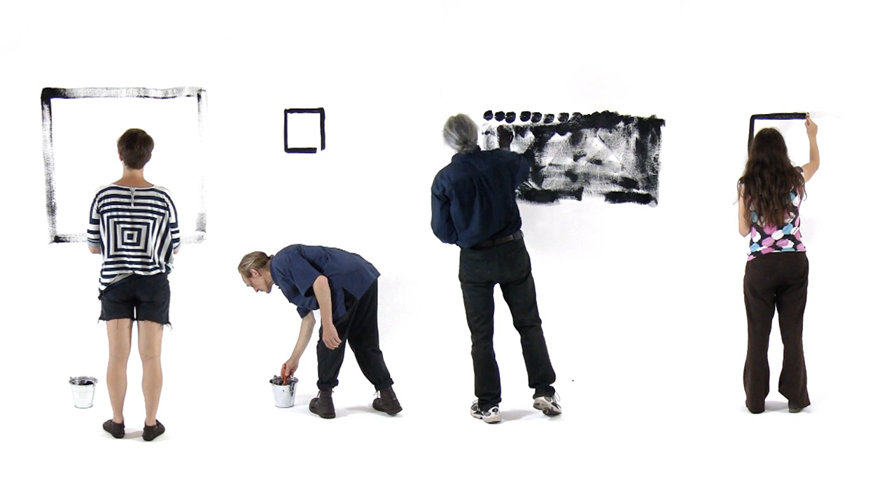 multiple black square